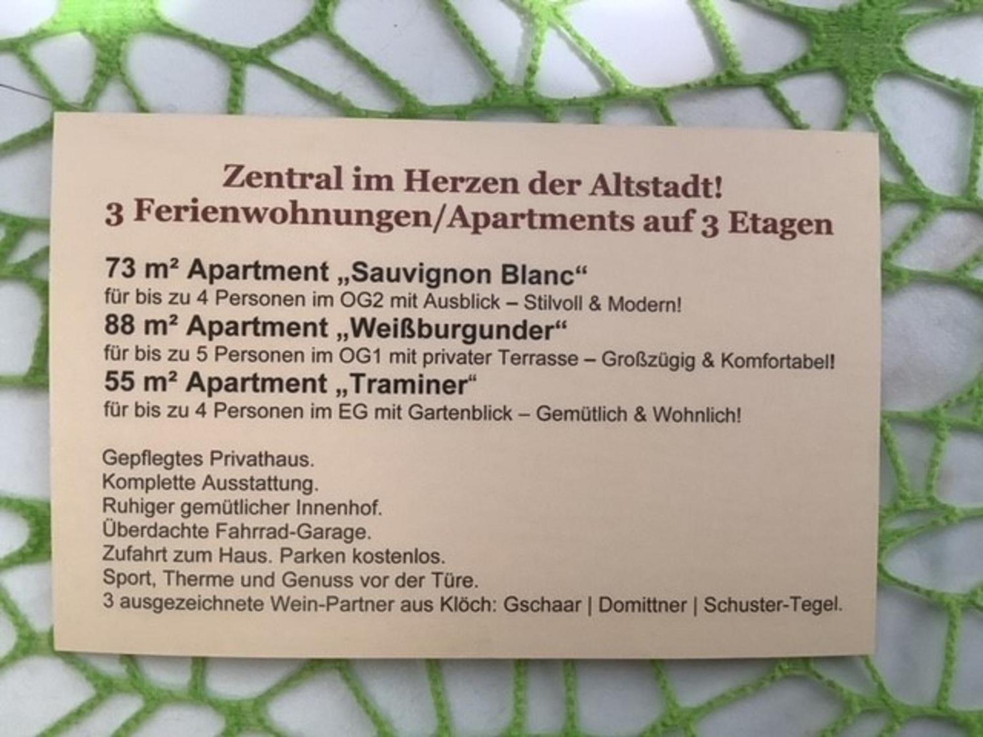 Altstadt-Apartments Bad Radkersburg - Ihr Zuhause Auf Reisen Exteriör bild